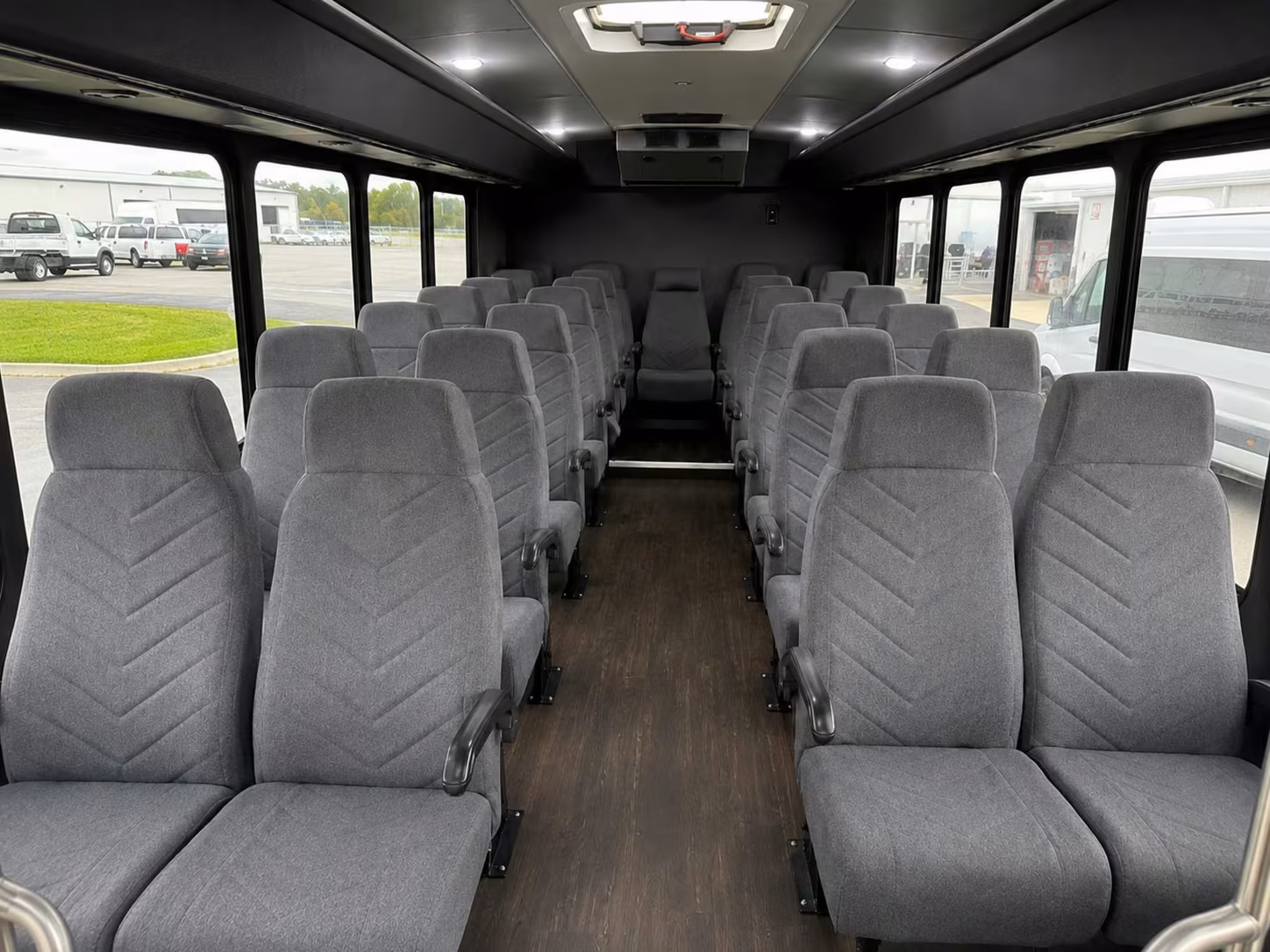 20 passenger minibus interior