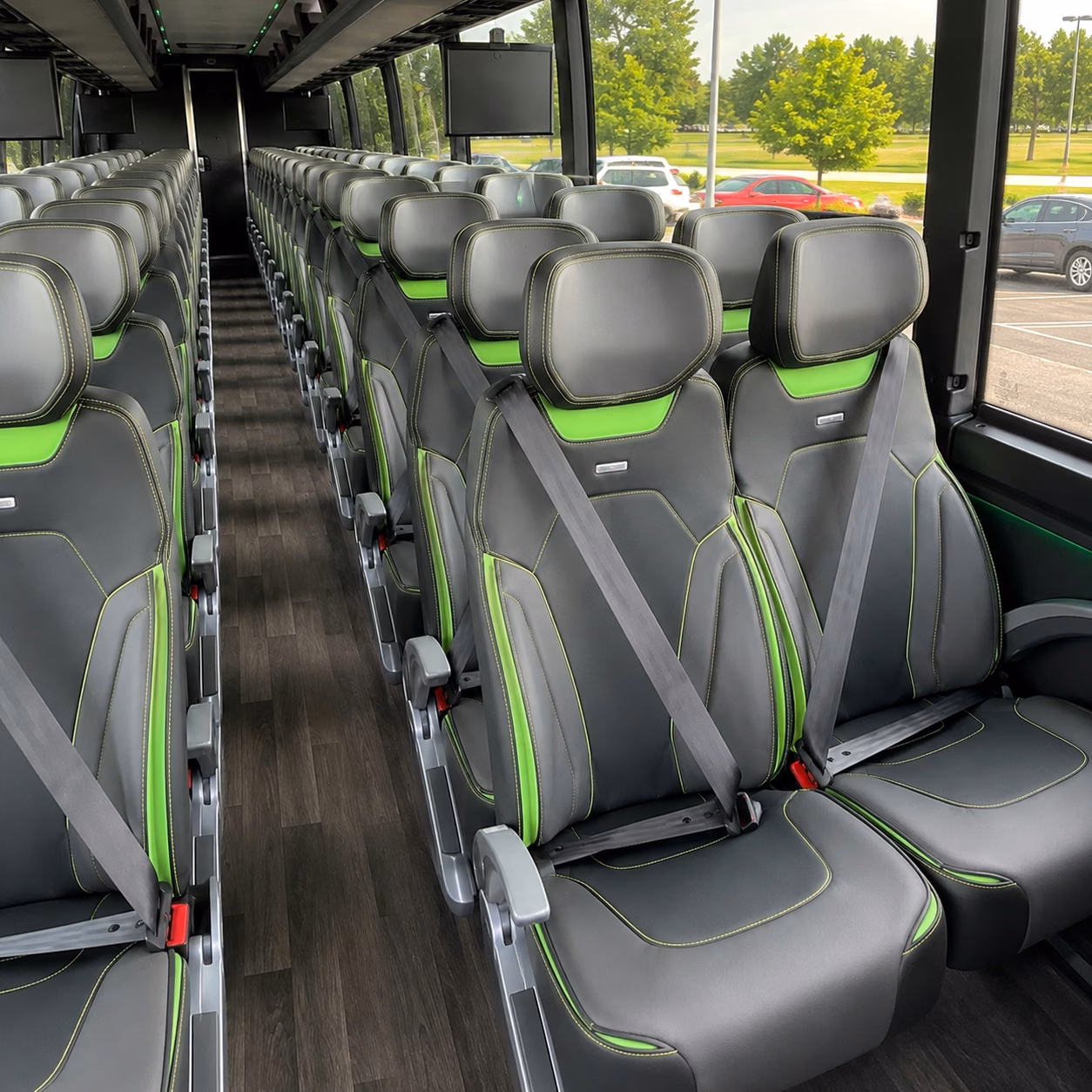 ann arbor 56 passenger charter bus rental