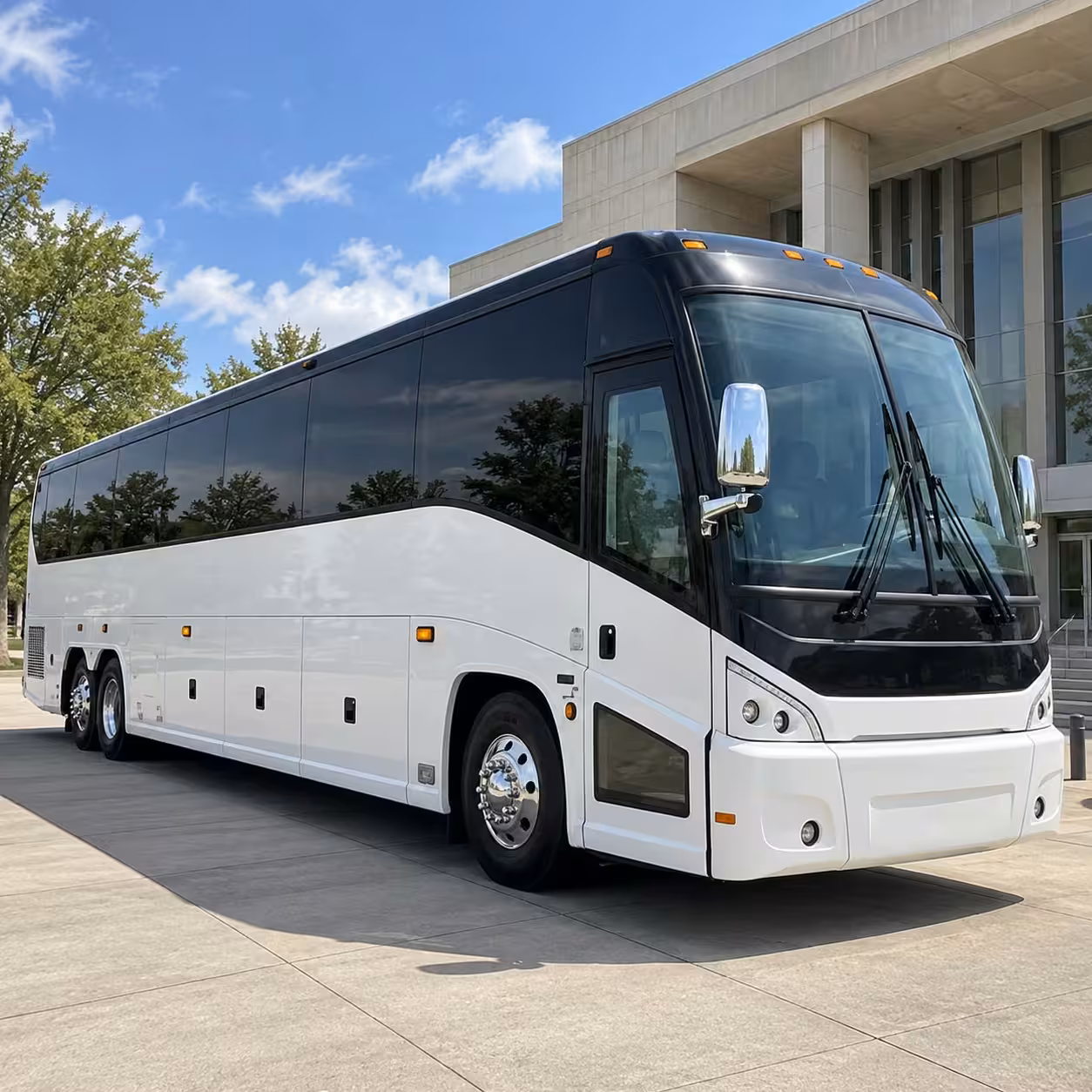 ann arbor charter bus rentals for group events and game weekends