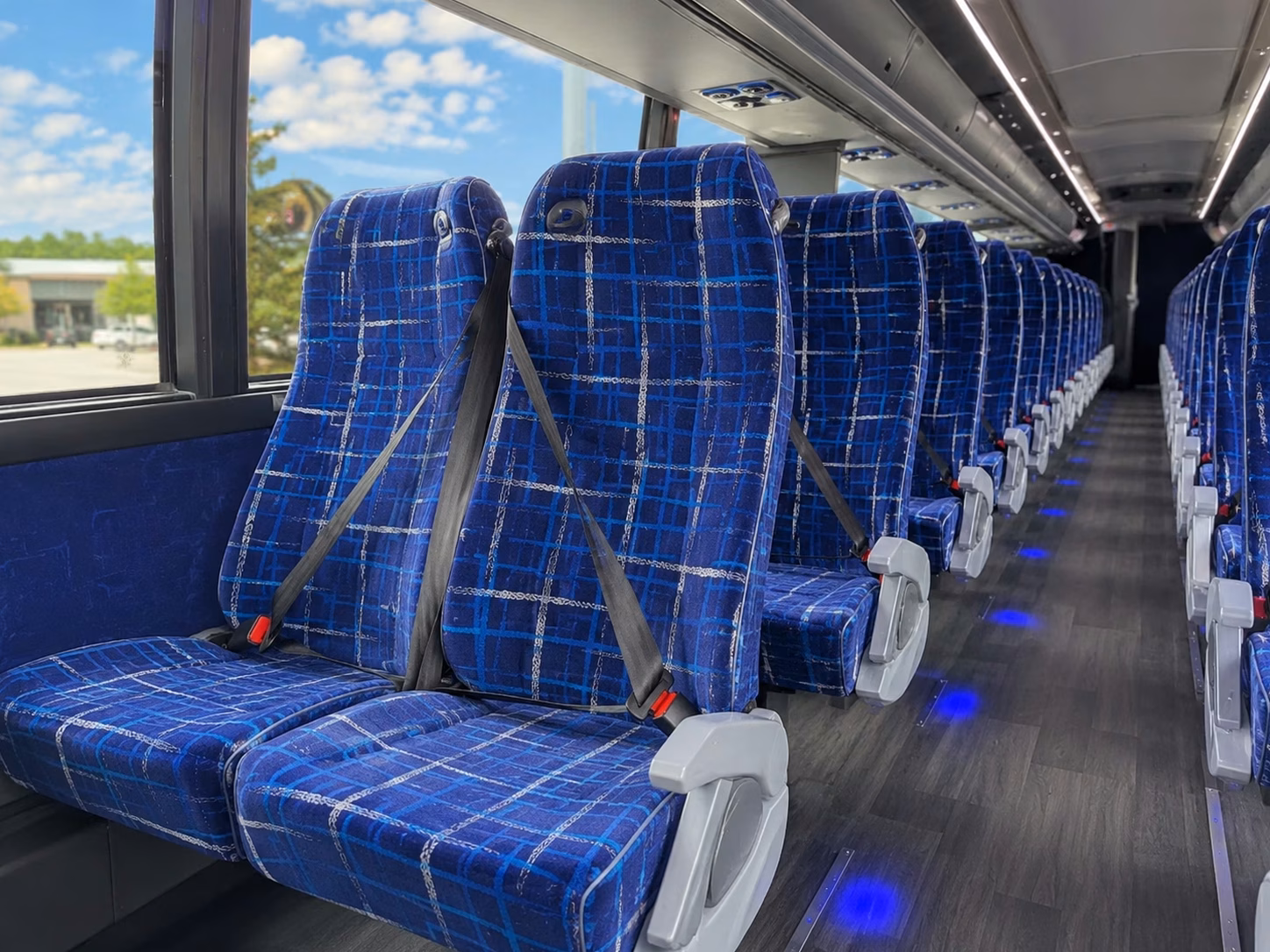 charter buses for ann arbor wedding venues with limited parking