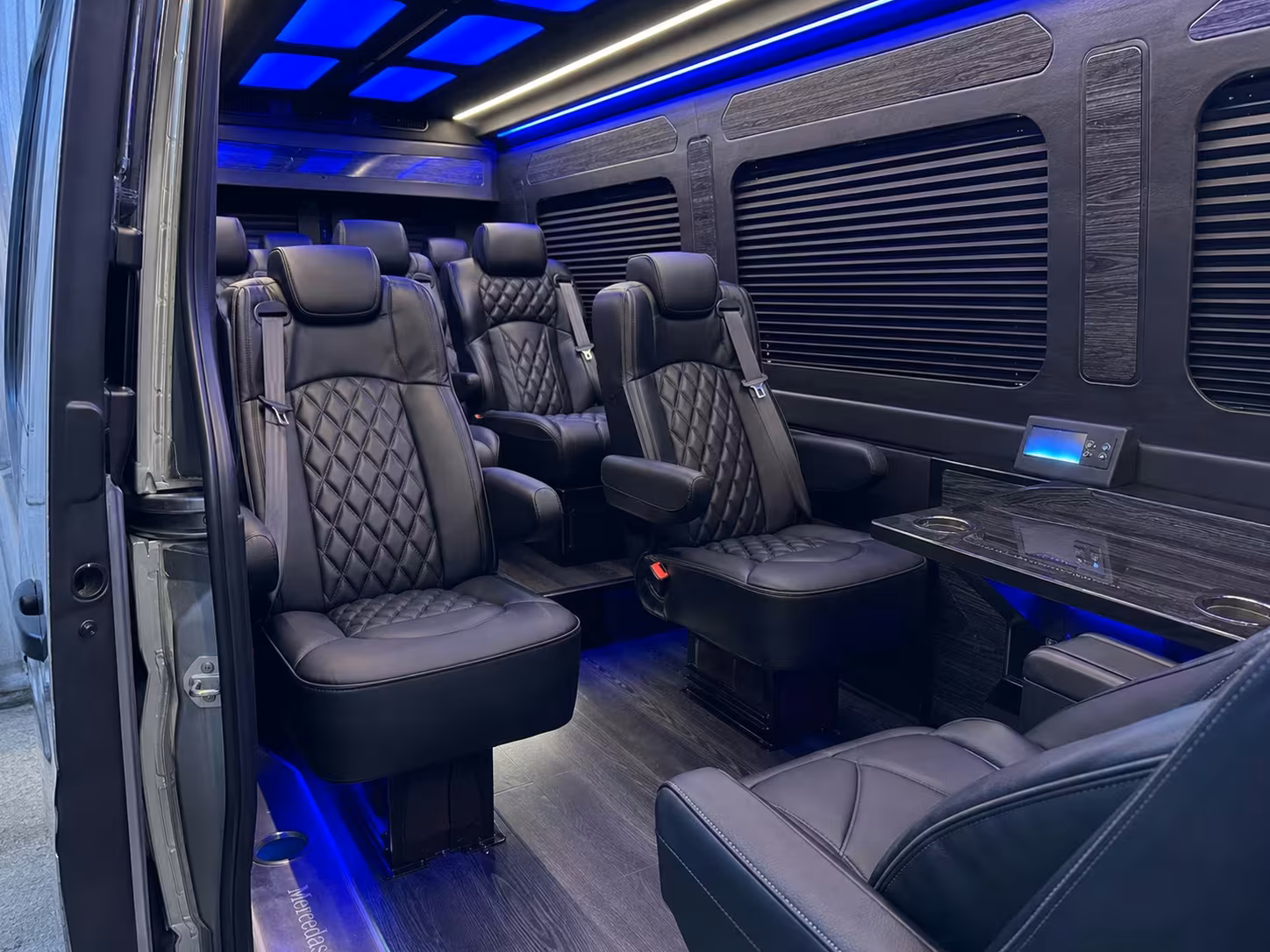 sprinter van transportation for groups and events across ann arbor