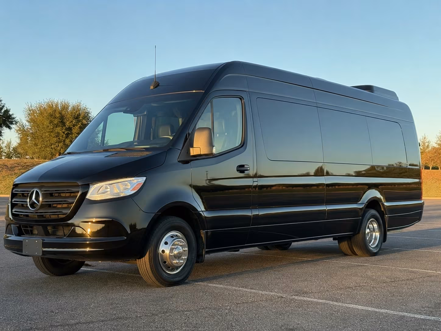 sprinter vans and minibuses for ann arbor bridal party transportation